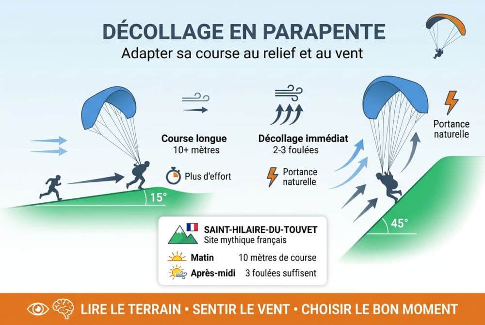 Adaptation au relief et à la force du vent