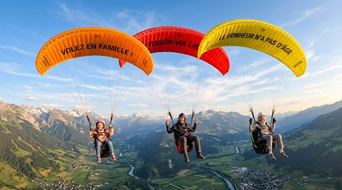 À partir de quel âge peut-on voler en parapente ?