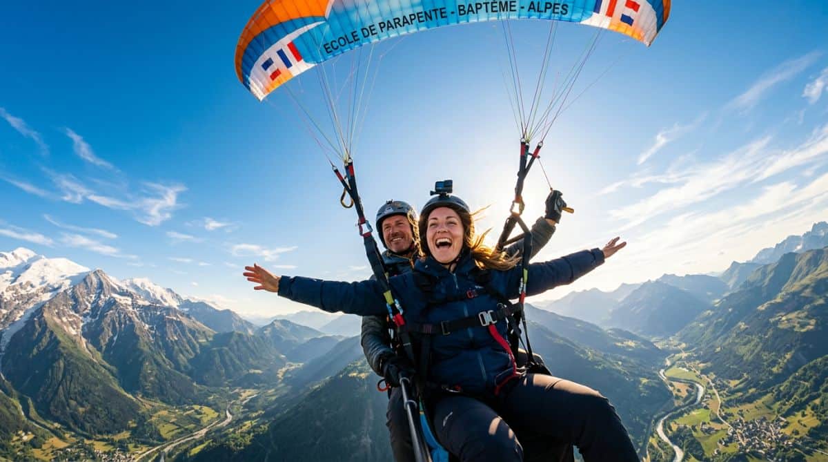 Baptême de parapente : votre premier vol en biplace