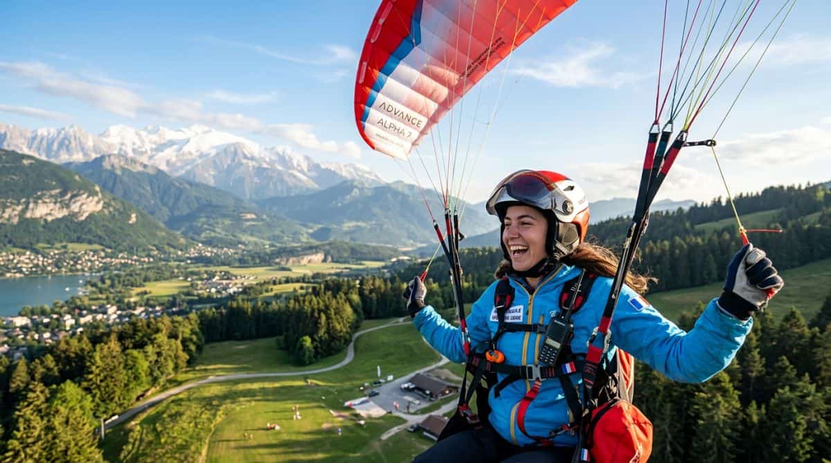 Le stage d'initiation parapente pour débuter