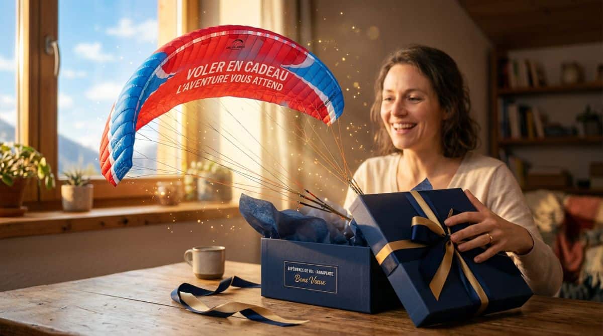 Offrir un baptême de parapente : nos idées cadeaux