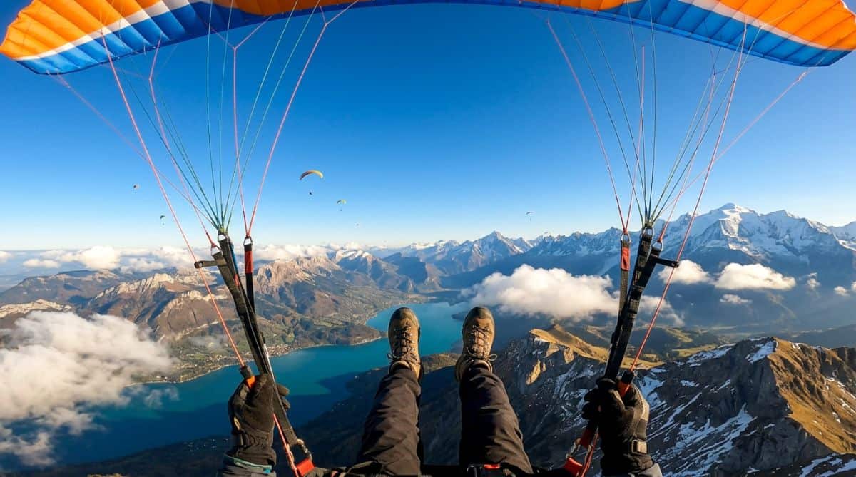 Voler dans les Alpes : Chamonix, Mont-Blanc et Haute-Savoie