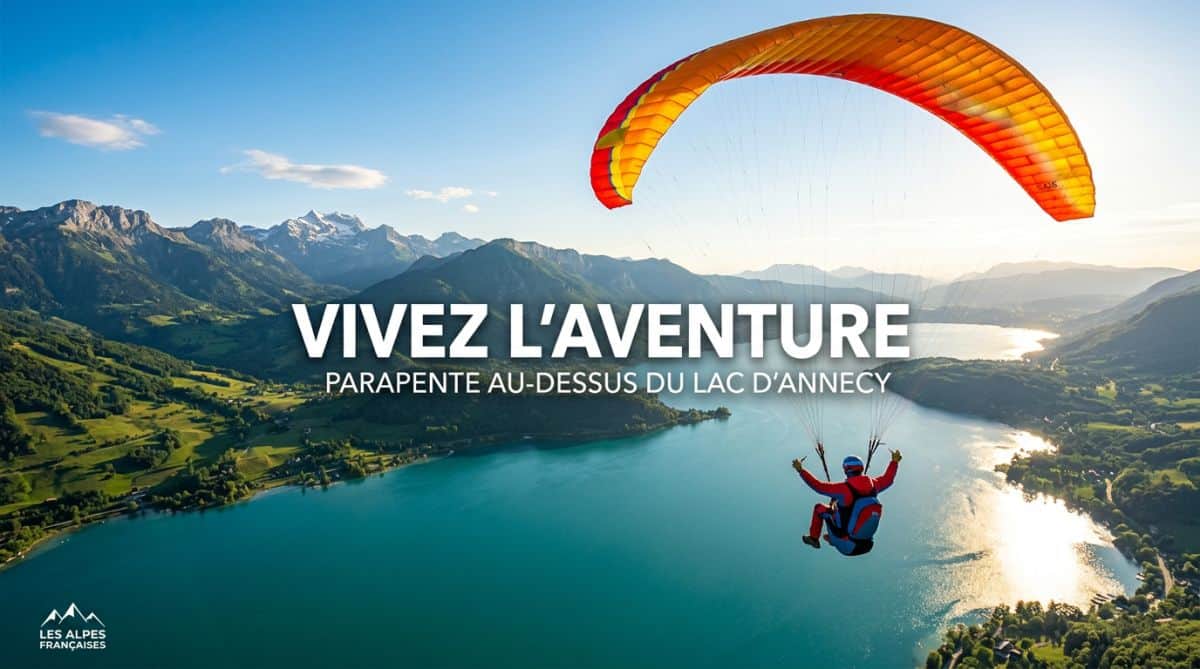 Voler en parapente à Annecy, capitale du vol libre